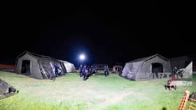 Pasukan SMART tiba di lokasi gempa bumi selepas 24 jam perjalanan