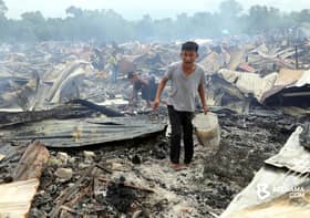 Kebakaran di Likas: 80 rumah musnah, penduduk reda ujian menjelang Ramadan