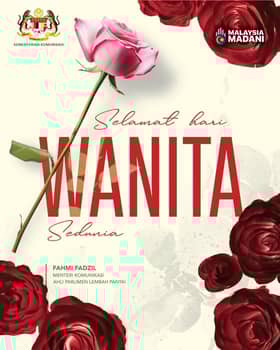 Menteri, timbalan menteri ucap Selamat Hari Wanita Antarabangsa 2025