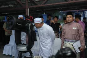 MB sertai proses cerapan anak bulan Syawal di Bukit Jugra