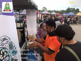 MPHS kumpul lebih 16kg lebihan makanan, minuman bazar Ramadan