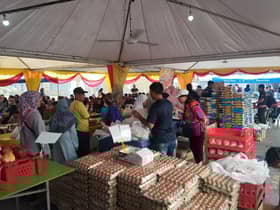 Jualan murah mega Aidilfitri di empat tempat esok, peluang berjimat