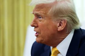 Trump's Scottish golf resort vandalised with pro-Palestine graffiti