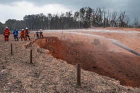 Polis siasat dakwaan kerja korek tanah punca kebakaran saluran paip gas