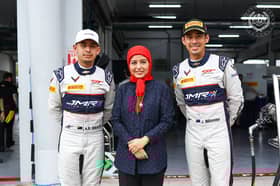 King, Queen cheer on princes competing in GT World Challenge Asia season opener