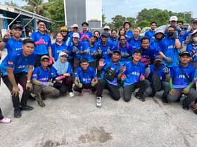 100 anggota SERVE mula bersihkan kawasan tragedi paip gas terbakar