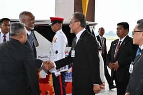 Maldives president arrives in Malaysia for official visit