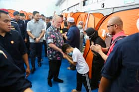 Putra Heights fire victims touched by King's visit, grateful for contribution