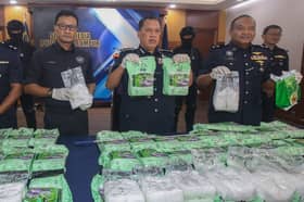 Syndicate distributing drugs to Sarawak dismantled, syabu worth over RM3 mln seized