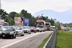 Major highways congested as holidaymakers journey home