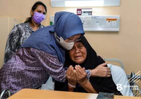 Dr Zaliha ziarah, doakan mangsa kebakaran paip gas cepat sembuh