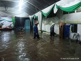 Beberapa kawasan di Pulau Pinang dilanda banjir kilat