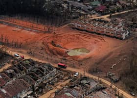 Usaha stabil tanah lokasi kebakaran paip gas dijangka selesai petang ini