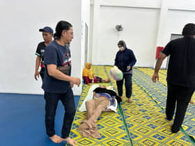 Warga emas hiba bekas isteri antara mangsa melecur