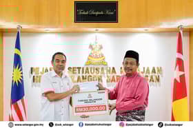 KHSB sumbang RM30,000 bantu mangsa kebakaran paip gas di Putra Heights