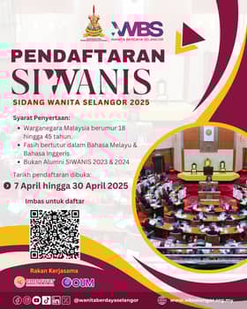 Pendaftaran Sidang Wanita Selangor dibuka, perluas kepada wanita negeri lain