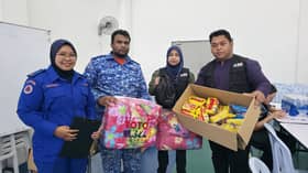 Kebakaran paip gas: MBI salur RM10,000 untuk keperluan asas mangsa di PPS