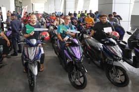 Kebakaran paip gas: Mangsa luah syukur motosikal musnah diganti baharu