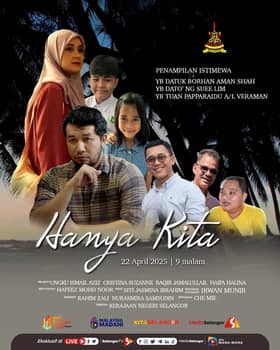 Tonton telefilem raya terbitan Kerajaan Negeri di SelangorTV malam ini