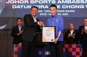 Johor appoints Chong Wei as sports ambassador