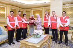 Queen grants audience to MRCS national chairman