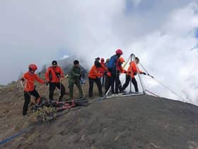 Pendaki Malaysia terjatuh di Gunung Rinjani ditemukan meninggal dunia
