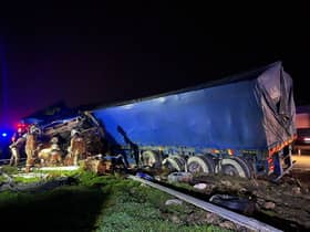 Pemandu treler maut, empat cedera kemalangan di Lebuhraya Utara-Selatan