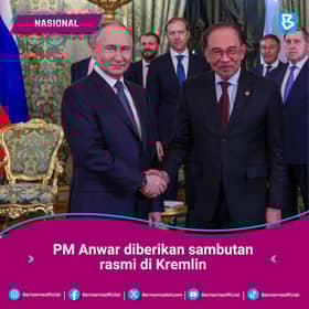 Anwar diberikan sambutan rasmi, perkukuh hubungan diplomatik Malaysia, Rusia