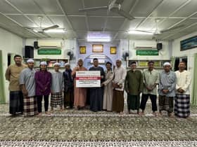 Wakaf Selangor salur RM84,000, tingkat kemudahan dua institusi agama di Klang