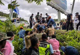 Enam cedera kemalangan lima kenderaan termasuk lori TLDM