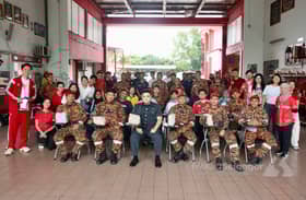 AsiaWorks Malaysia sumbang dana RM11,000, ringan beban mangsa letupan gas