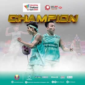 Badminton: Aaron-Wooi Yik juara Terbuka Thailand