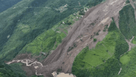 தென்மேற்கு சீனாவில் நிலச்சரிவு சம்பவங்கள்