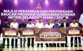 Aidiladha: Selangor agih 1,700 haiwan korban, bantu rakyat kurang mampu