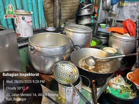 Dicemari najis tikus dan katak, MPHS tutup tujuh premis makanan