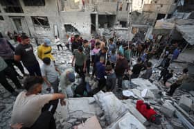 Israeli strikes kill Palestinians protecting Gaza aid trucks