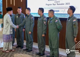 TUDM tunjang kedaulatan negara, setiap titik peluh, pengorbanan dihargai