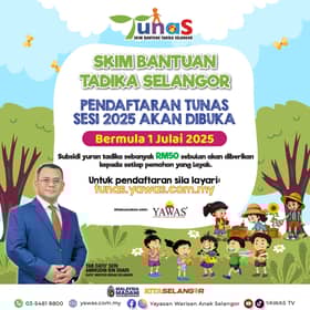 YAWAS: Permohonan Skim Bantuan Tadika Selangor dibuka mulai 1 Julai