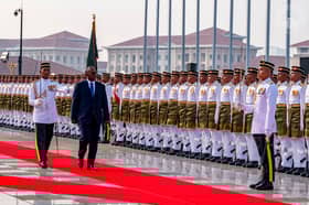 Guinea-Bissau's Embalo given official welcome in Putrajaya