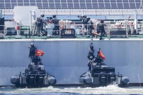 Taiwan Coast Guard, military drill to better face China's 'grey zone' threat