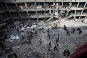 Israel pounds Gaza, killing 58, ahead of White House talks on ceasefire