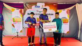 Hijrah Selangor sumbang daging korban, santuni komuniti setempat