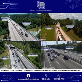 Orang ramai mula pulang, trafik sesak di lebuh raya utama ke Lembah Klang