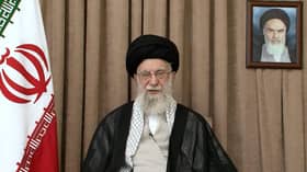 Iran leader, in first appearance since ceasefire, says nation will strike back if attacked
