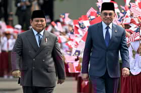 PM arrives in Jakarta for yearly consultation with Prabowo
