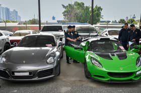 豪华行动扣270豪华车  陆交局：未缴路税车险