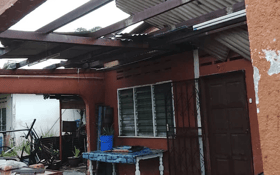 75 homes damaged after storm lashes Temerloh