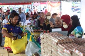Meru antara lima lokasi jualan murah ayam, daging, telur esok