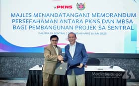 SA Sentral hi-tech city to be built on successful PKNS-MBSA collab