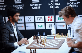 2025-ஆம் ஆண்டு நார்வே சதுரங்க போட்டியில் குகேஷ் அபார வெற்றி